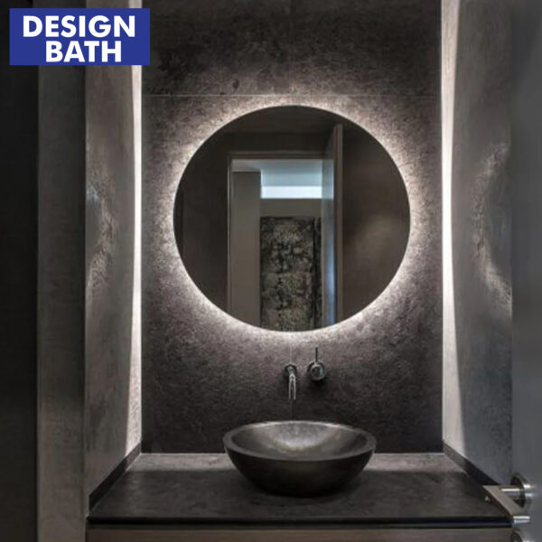Smart Round Touch LED Mirror