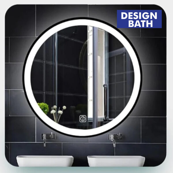 Smart Round Touch LED Mirror
