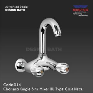 Master Sanitary Fitting Charisma Sink Mixer HU Type Cast Neck 014