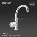 Master Sanitary Fitting High Neck Pillar Cock (cold) Sink Mixer 017