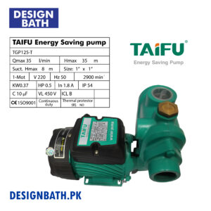TAIFU TGP125 SELF PRIMING PUMP 0.5HP - 100% COPPER WINDING BY TAIFU