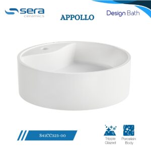 Sera Appollo Over Counter Basin White 323
