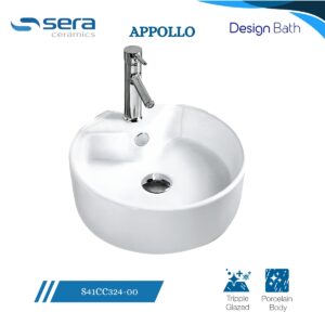 Sera Appollo Over Counter Basin White 324