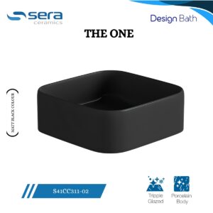 Sera The One Over Counter Basin 311-02 Black
